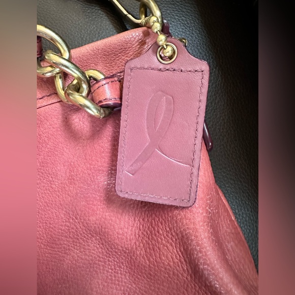 Coach!! Vintage Limited Edition!! Brooke Breast Cancer Awareness Hobo Handbag - Picture 2 of 14